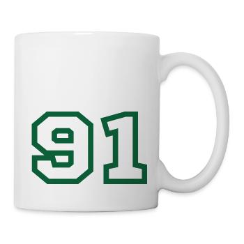 Number 91 Sport - Mug - white - Right