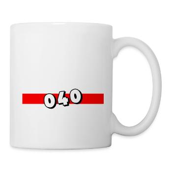 040 - H - Hamburg - Vorwahl - Telefon telefonieren - Tasse - Weiß - Rechts