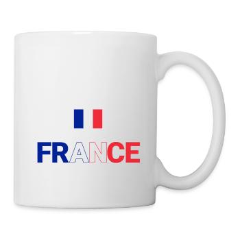 FRANKREICH - Tasse - Weiß - Rechts