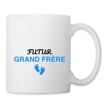Futur grand frère - annonce futur grand frère - Mug blanc - blanc - Droite