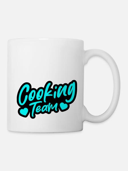 Cooking Team - Tasse - Weiß