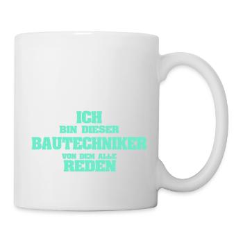 Occupation Construction Technician - Mug - white - Right