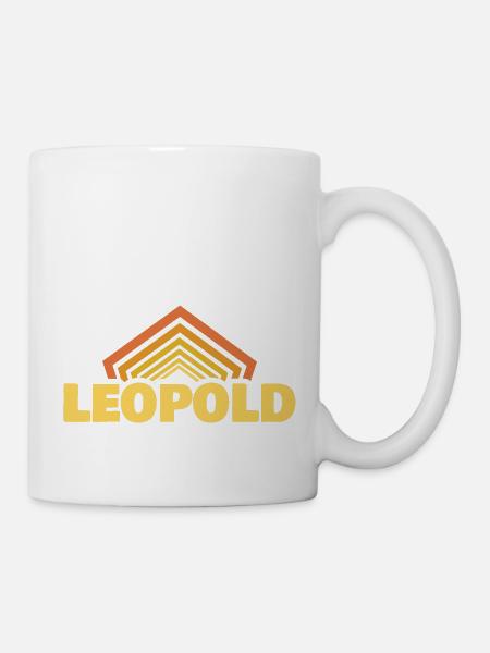 Leopold - Tasse - Weiß
