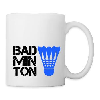 Badminton badminton - Mug blanc - blanc - Droite