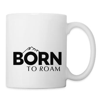 GEBOREN, UM ZU STREIFEN - Tasse - Weiß - Rechts