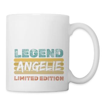 First name Angelie - Mug - white - Right