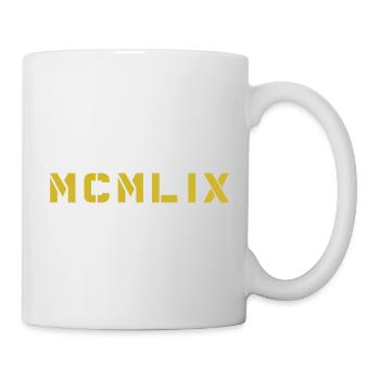 Année de naissance en chiffres romains Fabriqué en 1959 - Mug blanc - blanc - Droite