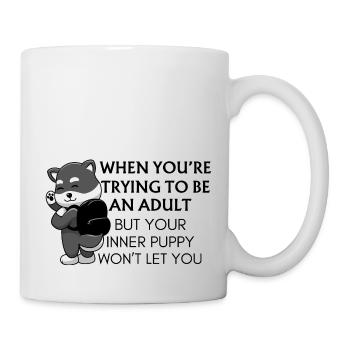 Dogs funny quote - Mug - white - Right