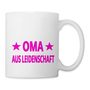 Oma - Tasse - Weiß - Rechts