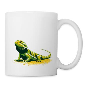 Bearded dragon - Mug - white - Right