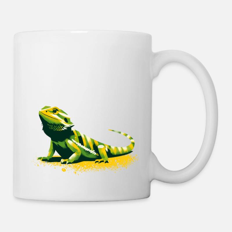 Dragon barbu - Mug blanc - blanc