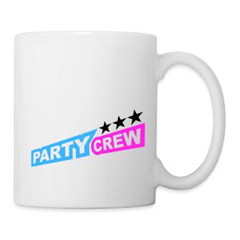 Party Crew Fun Stars Celebrate Team Friends Member - Mug blanc - blanc - Droite