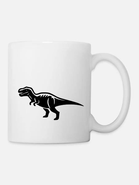 Raubvogel - Tasse - Weiß