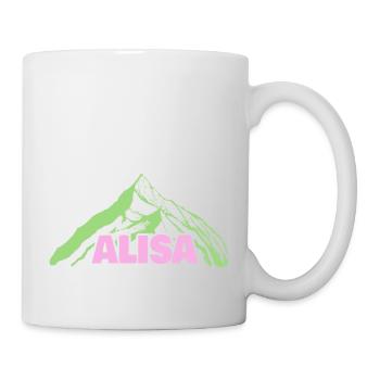 Bergsteigen Alisa - Tasse - Weiß - Rechts