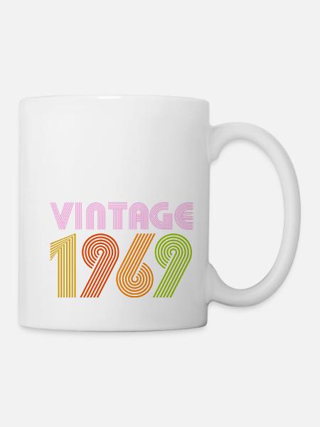 Vintage 1969 T-Shirt Classic T-Shirt - Mug - white