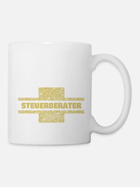 Beruf Steuerberater - Tasse - Weiß
