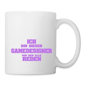 Occupation Game Designer - Mug - white - Right