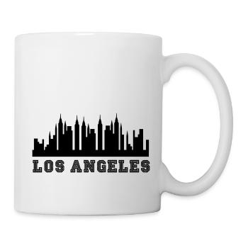 los angeles - Tasse - Weiß - Rechts