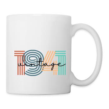 1941 vintage rétro - Mug blanc - blanc - Droite