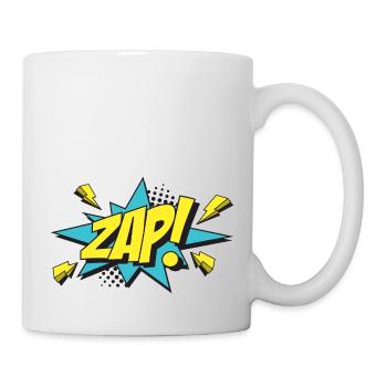ZAP-Comic-Design - Tasse - Weiß - Rechts