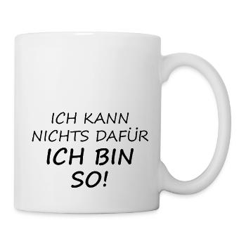 Lustiger Spruch Bild Witzig Humor Geschenkidee - Tasse - Weiß - Rechts