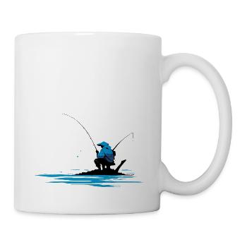 Fischerstille - Tasse - Weiß - Rechts