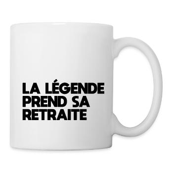 The legend retires - Mug - white - Right
