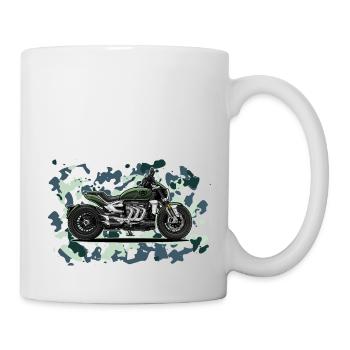 Cruiser // Custom // Motorcycle - Mug - white - Right