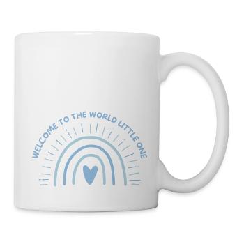 Welcome to the world little one | baby Geschenk - Tasse - Weiß - Rechts