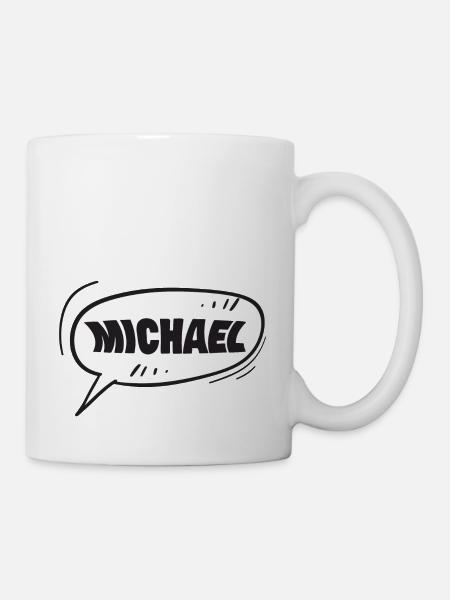 Geschenk für Michael - Tasse - Weiß