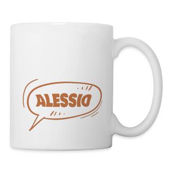 Alessio - Tasse - Weiß - Rechts