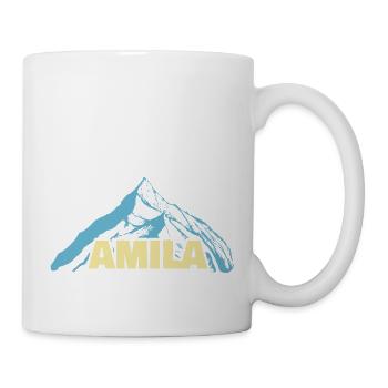 Geschenk für Amila - Tasse - Weiß - Rechts