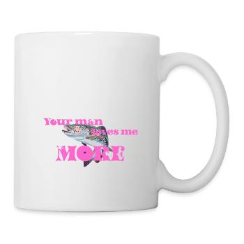 Truite Pick Me - Mug blanc - blanc - Droite