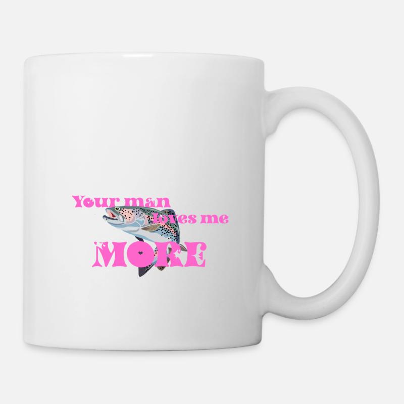 Trout Pick Me - Mug - white