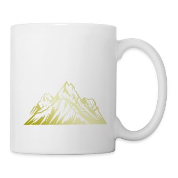 Mountains Symbol Gold Mountains - Mug - white - Right