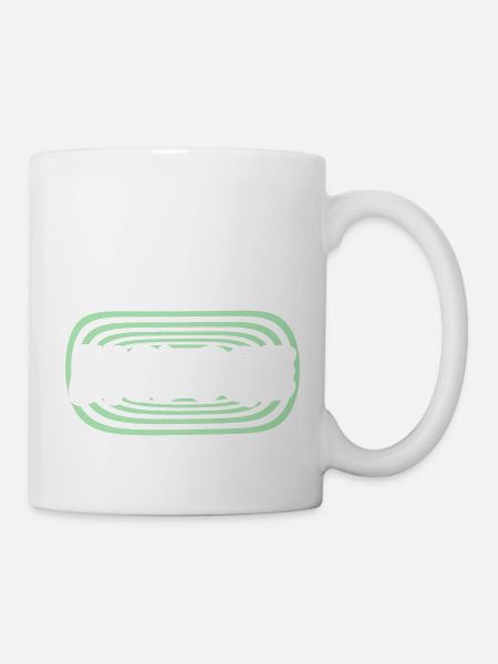 Arbeit Biologe - Tasse - Weiß