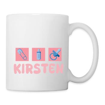 Pacifier Kirsten - Mug - white - Right