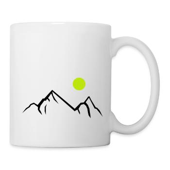 Mountains 01 - Mug - white - Right