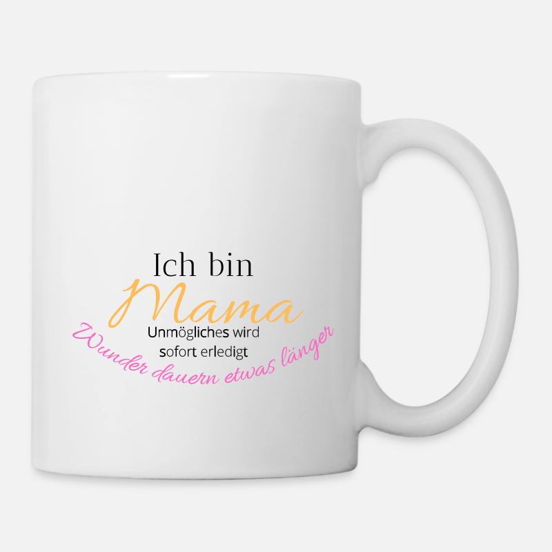 Je suis - Mug blanc - blanc