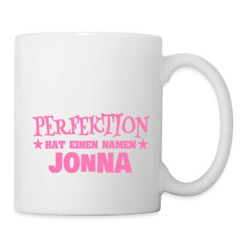 Nom de la femme Jonna - Mug blanc - blanc - Droite