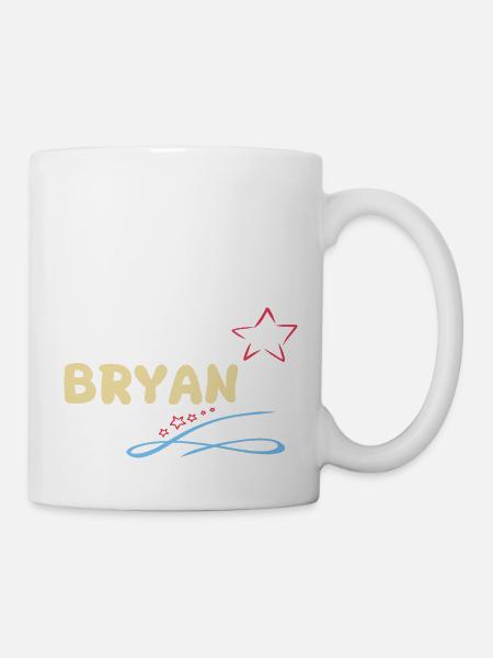 Geschenk Bryan - Tasse - Weiß