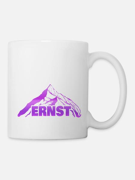 Berg Ernst - Tasse - Weiß