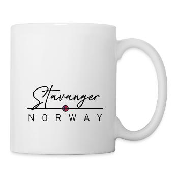 Norwegen - Stavanger - Norge - Norway - Mug - white - Right