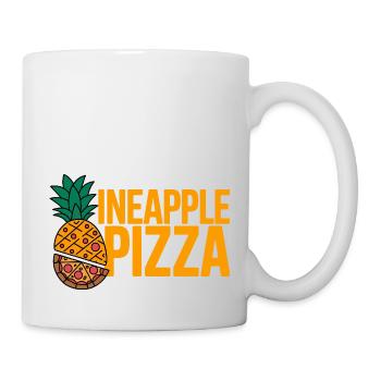 Pizza à l’ananas - Mug blanc - blanc - Droite