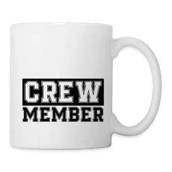 crew member - Mug - white - Right
