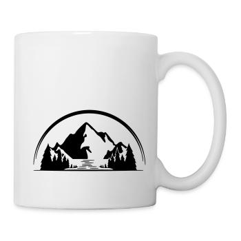 Mountains - Mug - white - Right