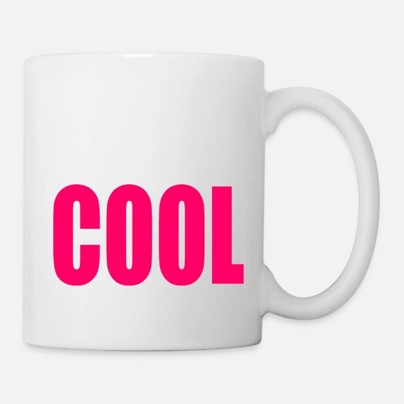 Cool - Tasse - Weiß