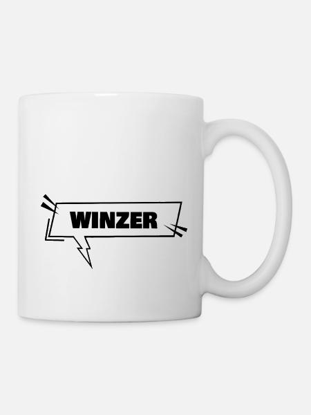 Winzer - Tasse - Weiß