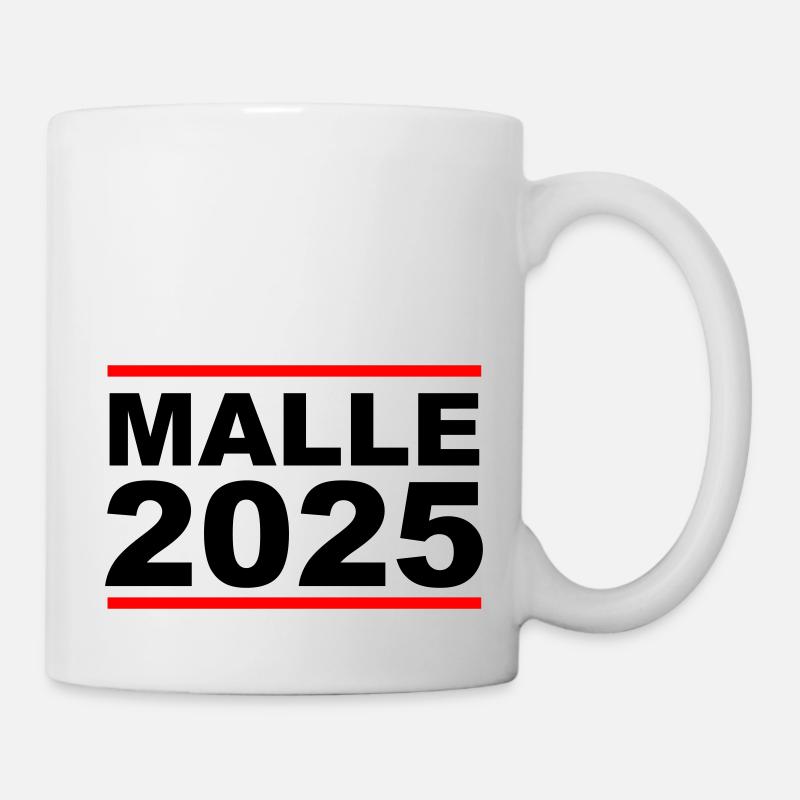 malle 2025 - Tasse - Weiß