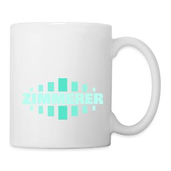 Carpenter as a profession - Mug - white - Right